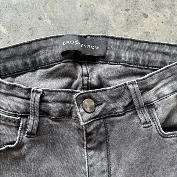 Brockenbow Madga Puzzle Skinny Gray Jeans Size 27 - Picture 6 of 6
